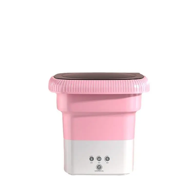 Faule waschen socken tragbar faltbar mini smart waschen ein-knopf