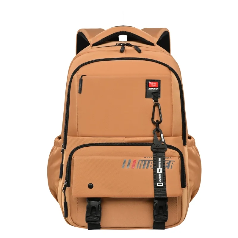 New Fashion Casual Trend Schoolbag Large Capacity Light Short-distance Travel Bag Practical Backpack