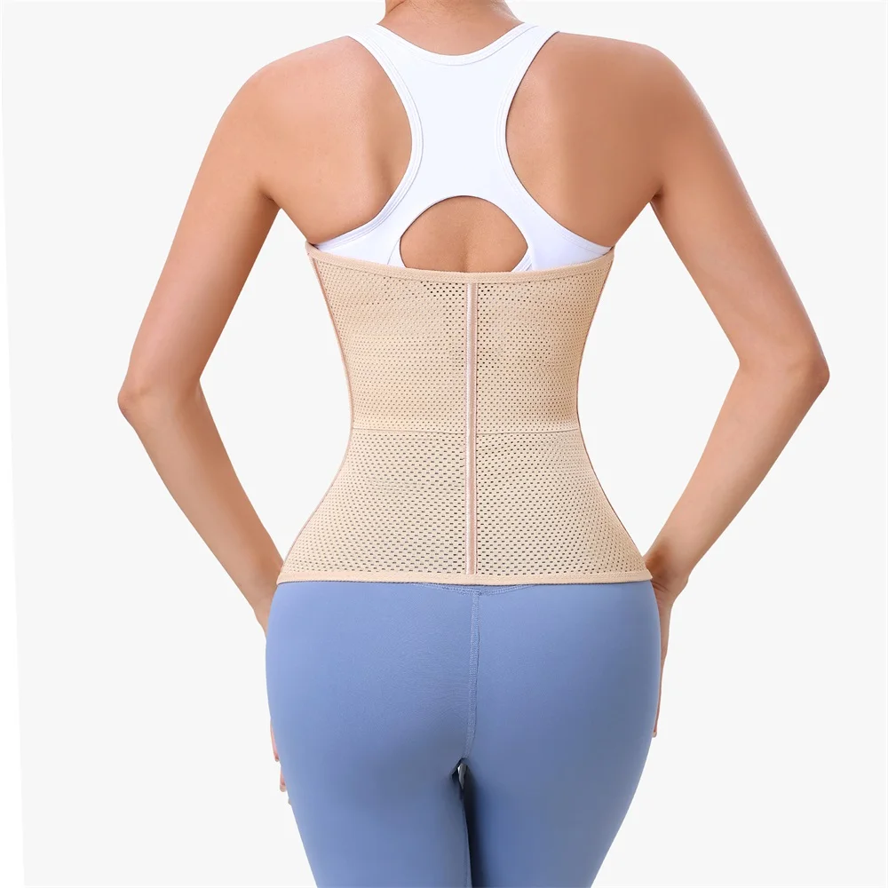 Tummy Control Shaper Waist Trainer Shaperwear Waist Cincher Trimmer Belt Double Trimmer Shaping Wrap Girdle Full Body Corset supplier