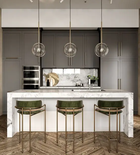 Popular Design Rectangle Shape Marble Top Commercial Home bar Counters Design Small bar Counter