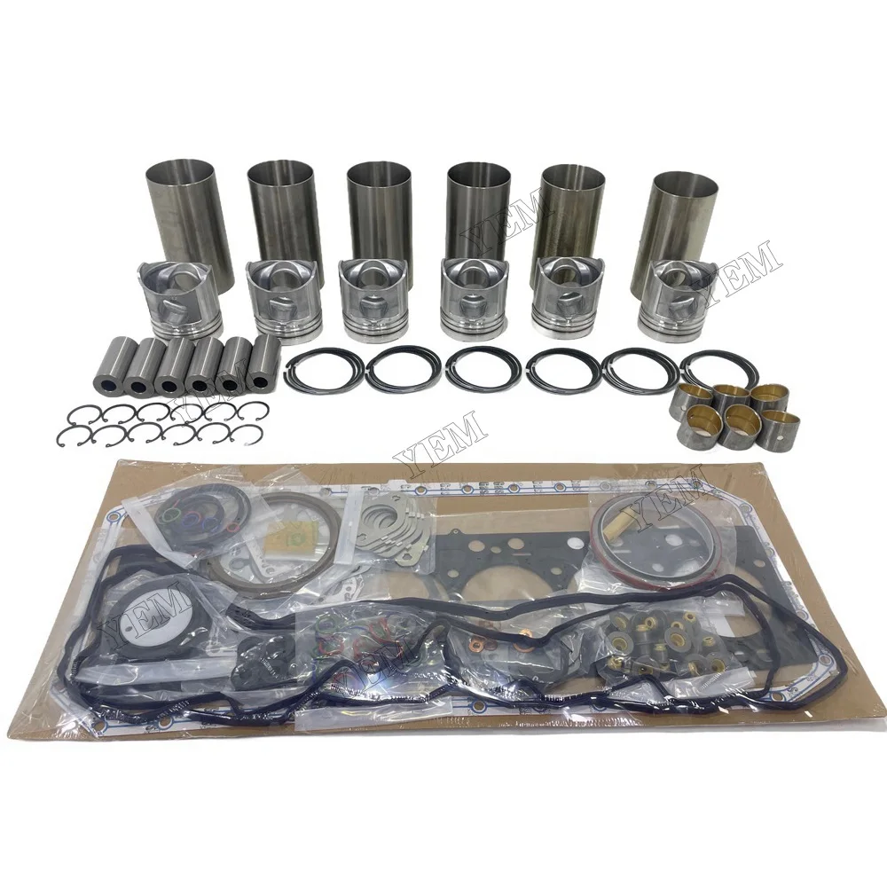 6D107 Overhaul Kit With Gasket Set Fits for Komatsu Universal Engine Parts 2