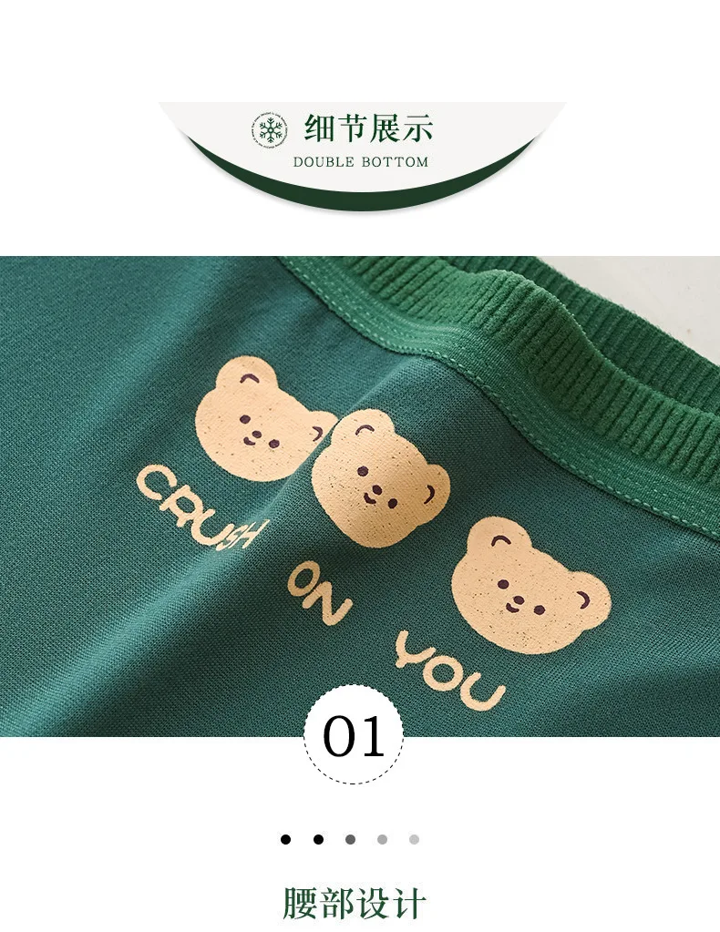 Underwear Women Plus Size Panties Girls Briefs Sexy Lingeries Intimates Cotton Shorts Underpants Cute Panty