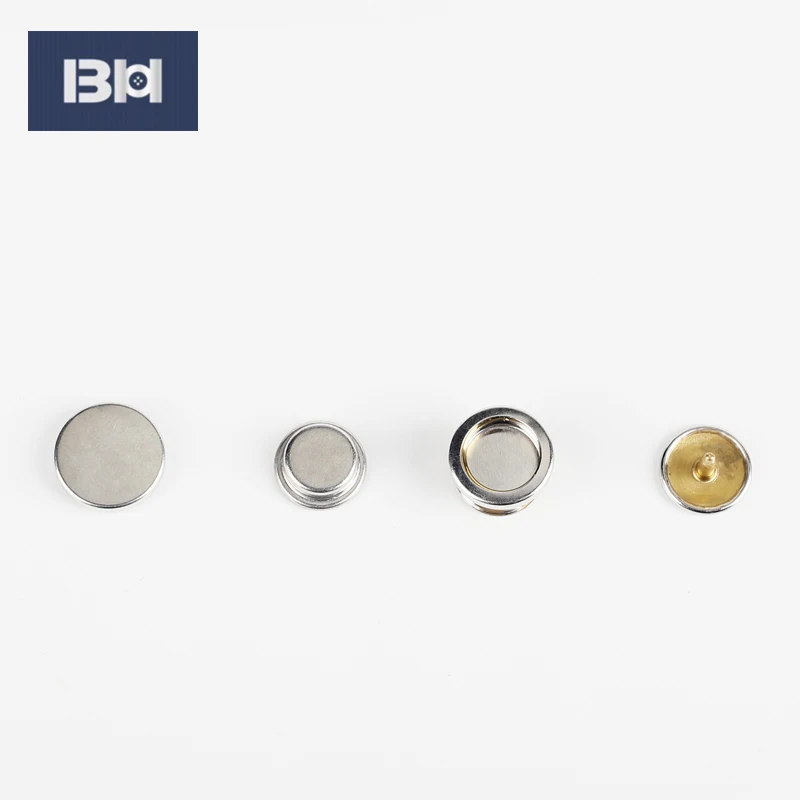 カスタムロゴ刻印さまざまな色フラットトップ合金キャップ真鍮春スナップボタンジャケット Buy リングスナップボタン Product On Alibaba Com