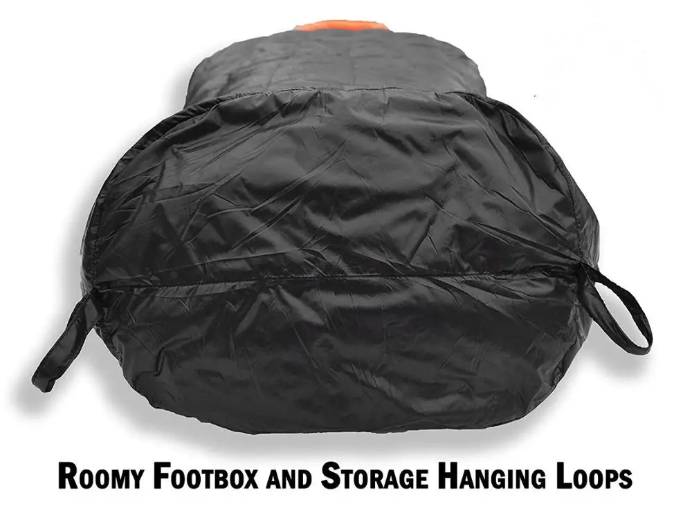 
 Туристический зимний сверхлегкий водонепроницаемый спальный мешок с утиным гусиным пухом  