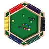 6 side color shut box game