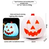 Model B white smiling pumpkin lantern