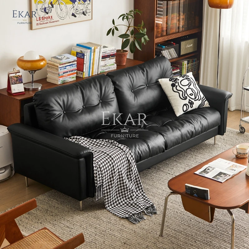 product new design ekar modern nappa leather half leather living room sofa furniture-60