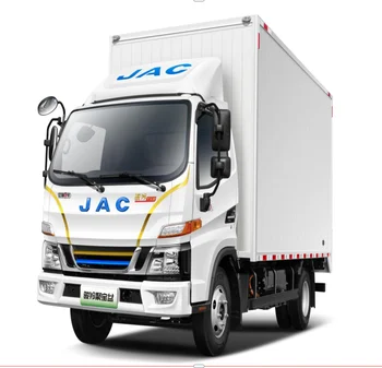 JAC 4.5T, 4.15m single-row plug-in hybrid van type light truck Oil-electric mixture