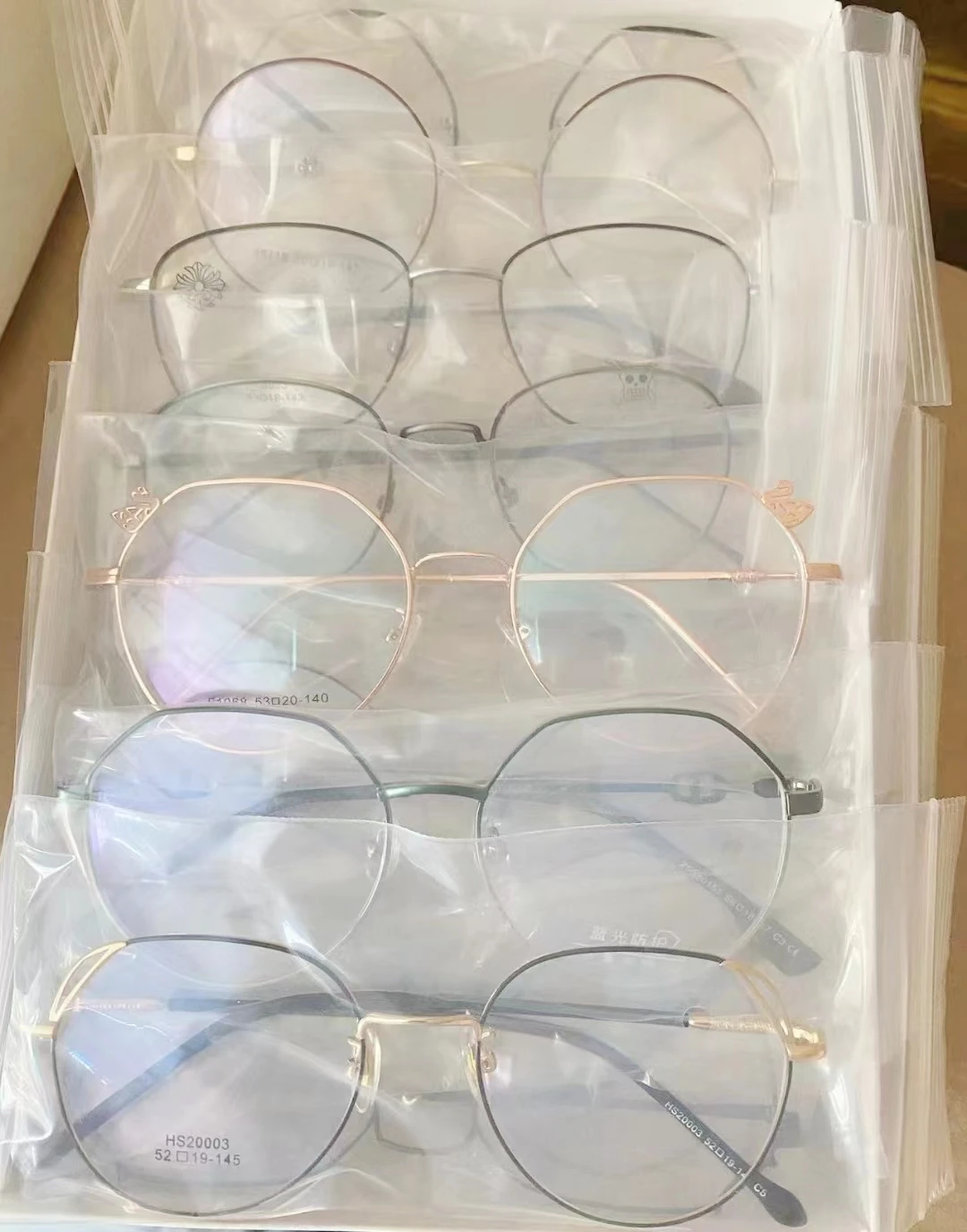 2023 designer glasses spectacle frames for shop Cheap price assorted Eyeglasses frame metal  stock ready Optical Eyewear