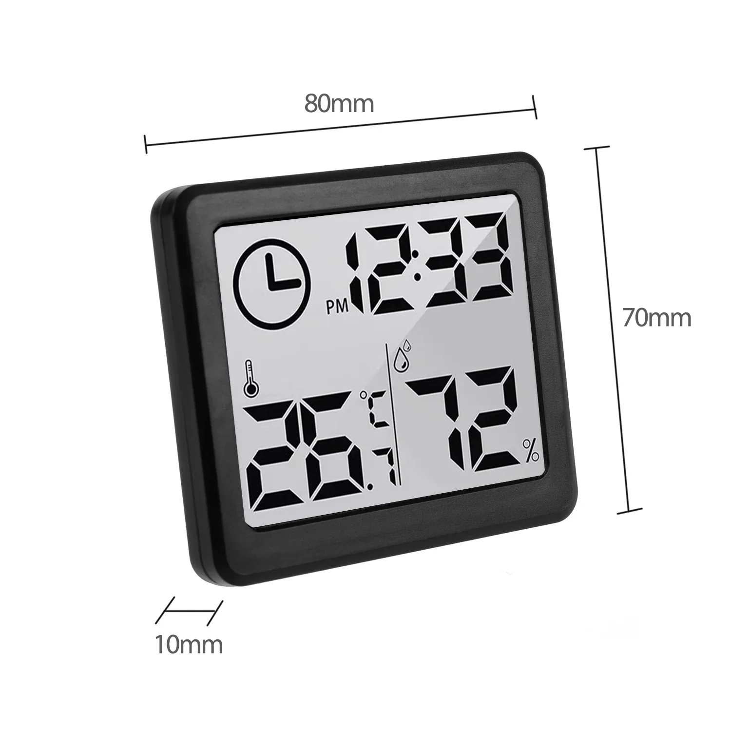 Hygrothermograph Indoor Large Scree LCD Electronic Temperature Humidity Digital Thermometer Digital Multi Thermometer Hygrometer