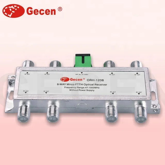 CATV 8 way optical receiver ftth optical node