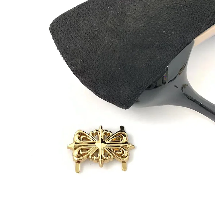 Оптовая продажа от производителя Женская Пряжка для обуви ювелирные изделия с индивидуальным логотипом пряжка из цинкового