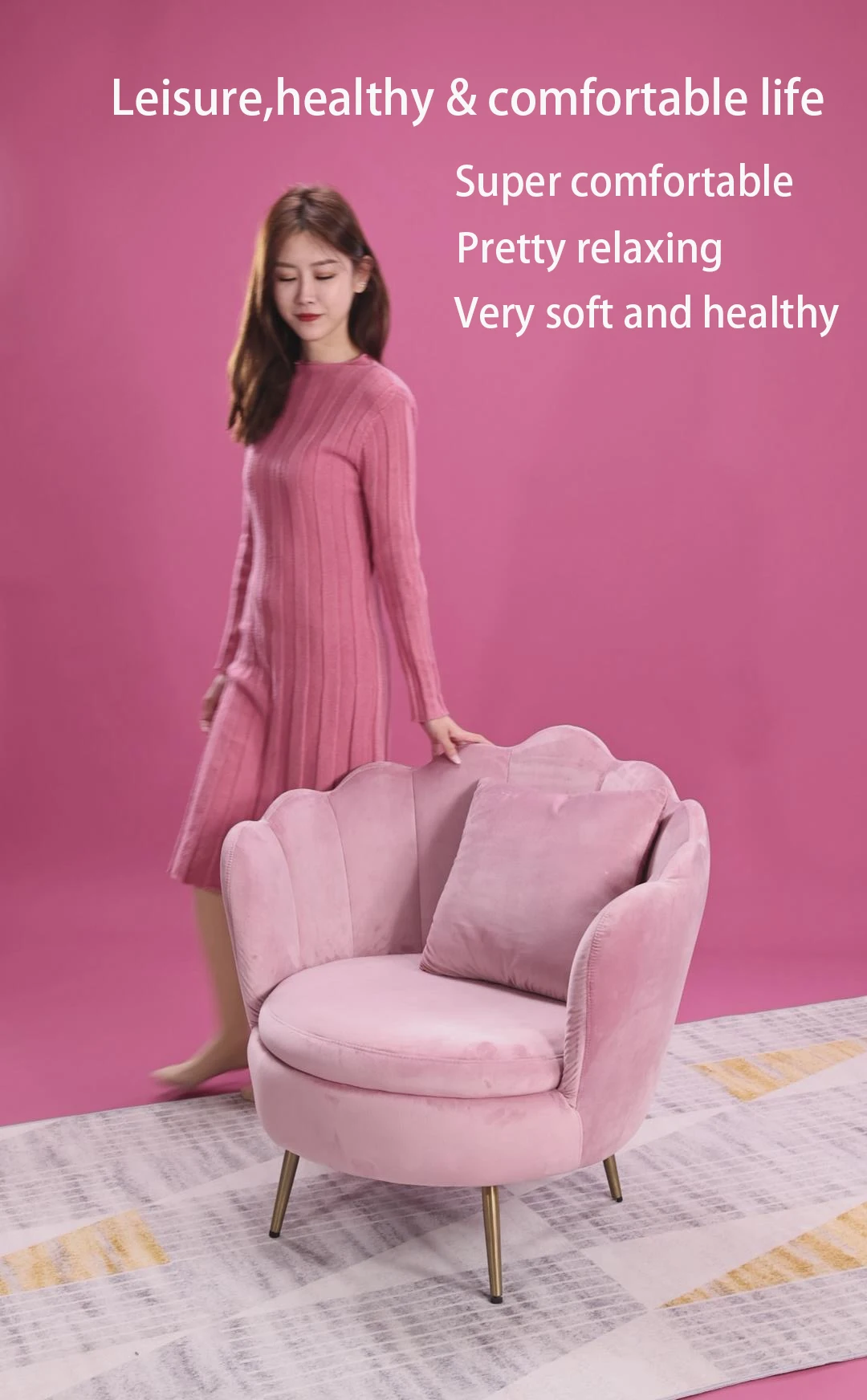 chaise accent chair on High Back Fabric Velvet Modern Recliner Chaise Lounge Living Room Leisure Metal Arm Sofa Chair Dining Luxury Accent Chair Buy Modern Velvet Arm Upholstered Armchair Accent Chair Luxury Stainless Steel Poltronas Mesa