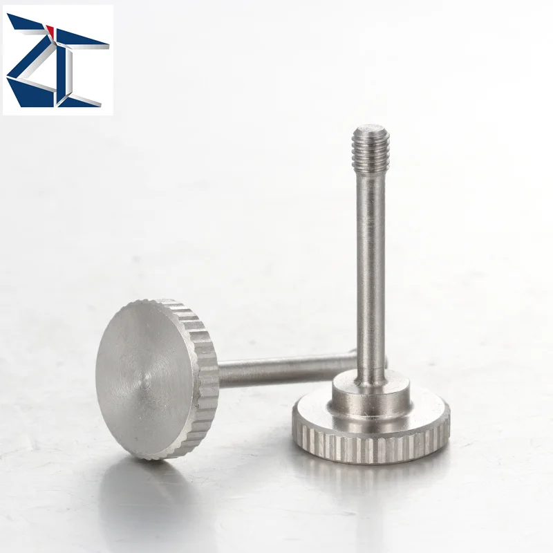 Wholesale Factory Price Stainless Steel High Head Knurled Hand Screw Bolts