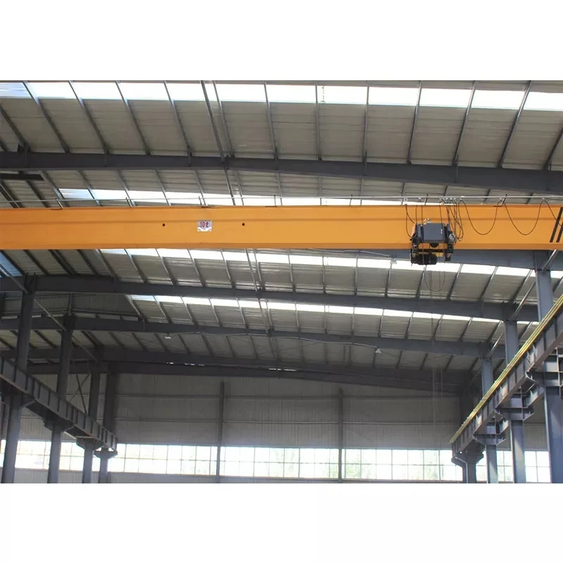 High Quality Euro Type Remote Control Electric 5 10 15 20 Ton Single Wheel Overhead Bridge Crane