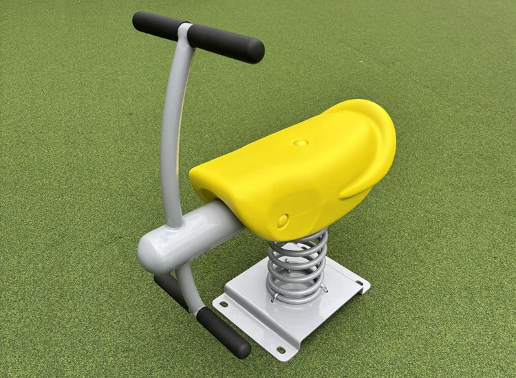 Factory Direct Sales Baby Rocking Spring Horse for Kids Indoor and Outdoor Amusement Park Plastic Seat