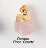 Octubre de cuarzo rosa