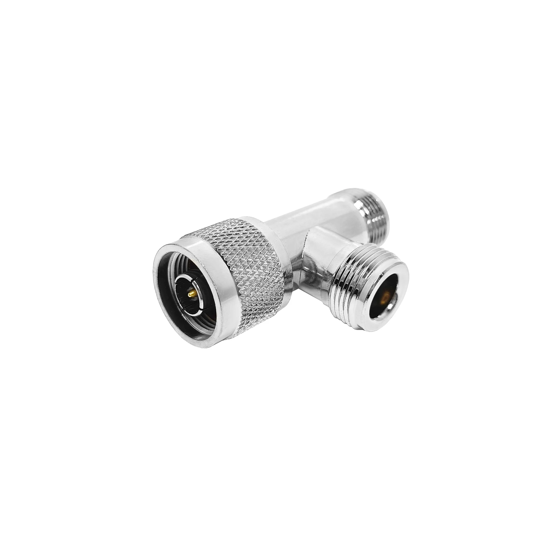 Factory 50 Ohm N Type Male Plug to N Female Jack to N Female Jack RF Coax Coaxial Antenna Antenna Adapters Connectors in Stock