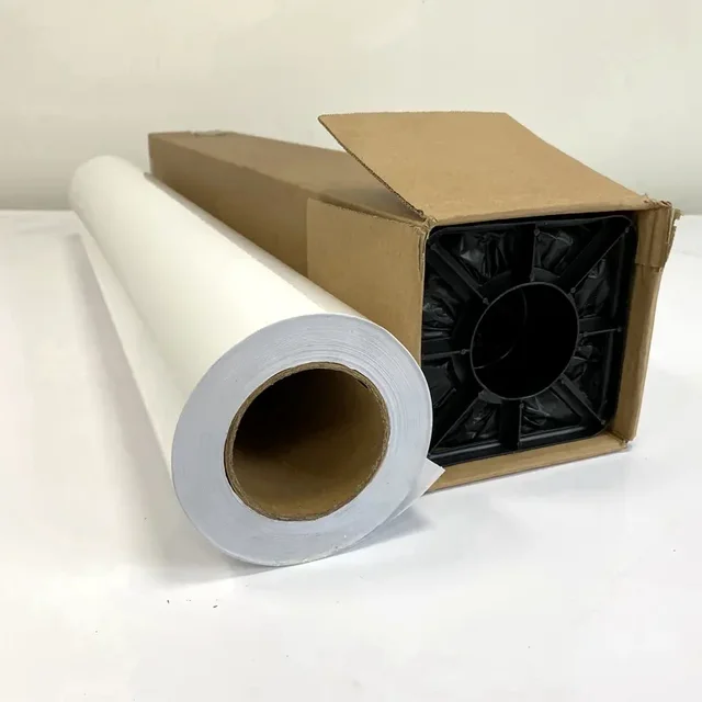 Signapex 2024 Factory Price Printable Self Adhesive Vinyl Rolls Digital Printing Media PVC Vinyl For Advertising Materials
