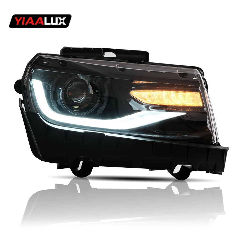 Vland Upgrade LED headlight headlamp assembly for Chevrolet camaro 2014-2015 head lamp head light