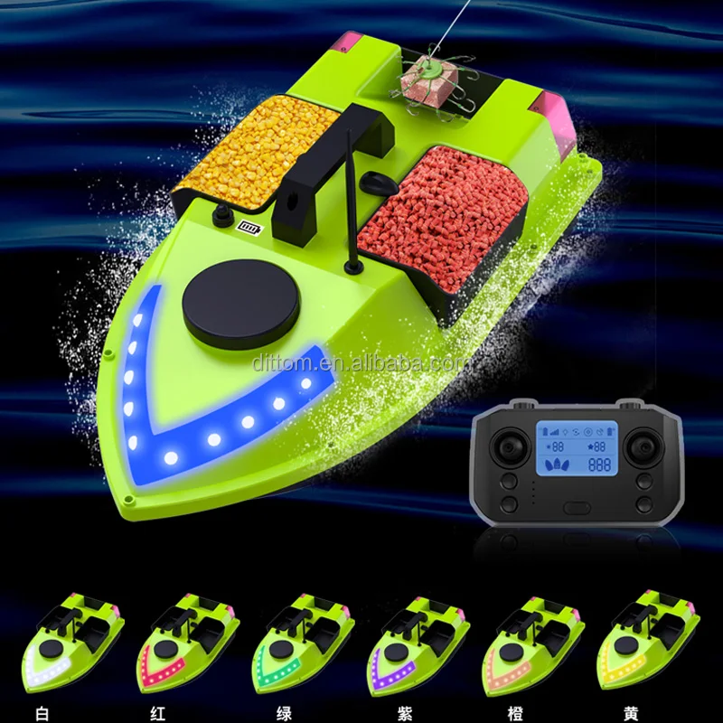 Bateau Appât Télécommandé Avec Sondeur GPS - 600m De Portée, 8kg