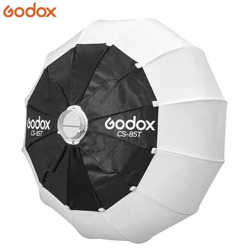 Godox CS-85T 85cm Lantern Quick-install Portable Round Shape Softbox Light for Bowens Mount Studio Flash Live LED Light