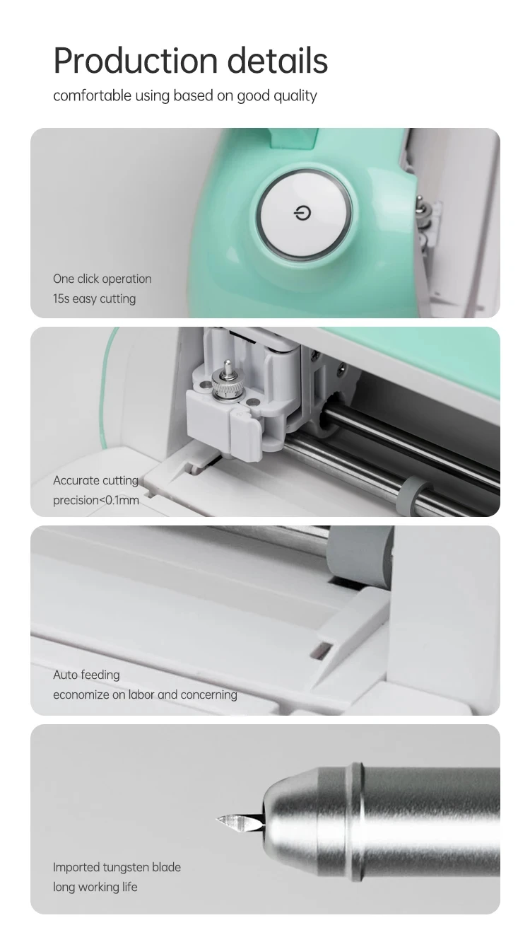 Mini Portable New Design TPU Hydrogel Film Intelligent Film Cutter Auto Hydrogel Screen Protector Cutting Machine details