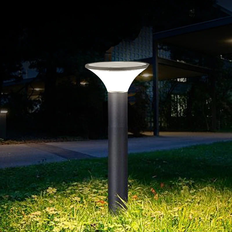 Modern Design Round 5w Landscape Bollard Light Outdoor Waterproof Led