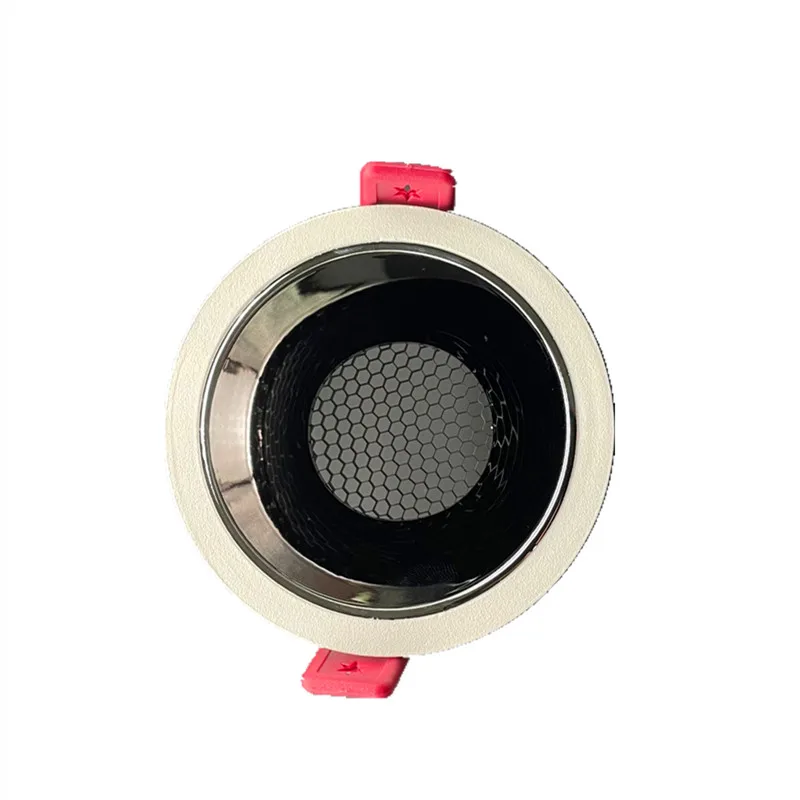 GU10 LED Module Fitting Round MR16 Anti Gare LED Bulb Fixture GU10 MR16 Spot Housing Recess Frame LED Spotlight Fitting Housing