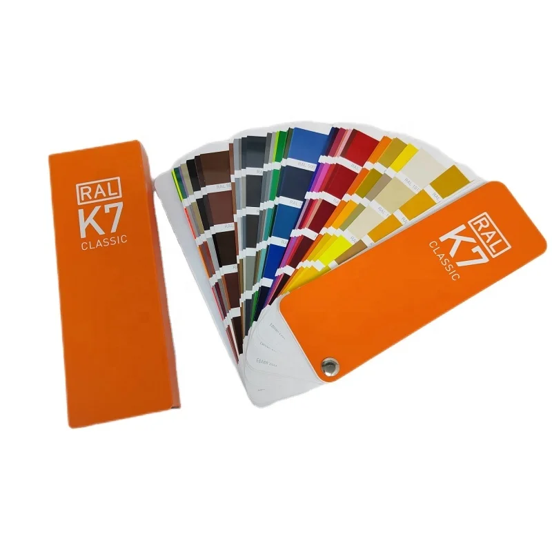 New Edition Germany RAL K7 CLASSIC 216 Colors Card