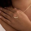 Gold (3 heart pendant)