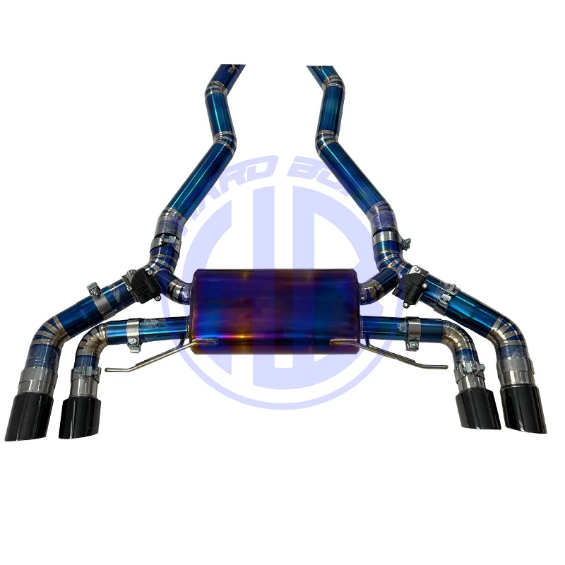 Titanium Muffler Exhaust System for BMW M5 F90 4.4T 2018-2023 Car Exhaust Pipes Valved Catback With Remote Control
