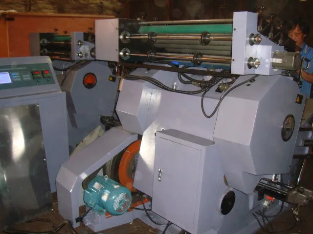 Manual Die Cutting Machine Hand Fed Paper Plate Punching Hot Foil Stamping