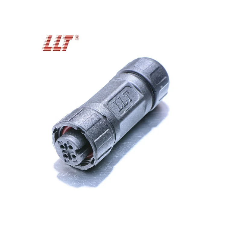 LLT M12 Mini Connector 4 Pin Male to Female Watertight Connector