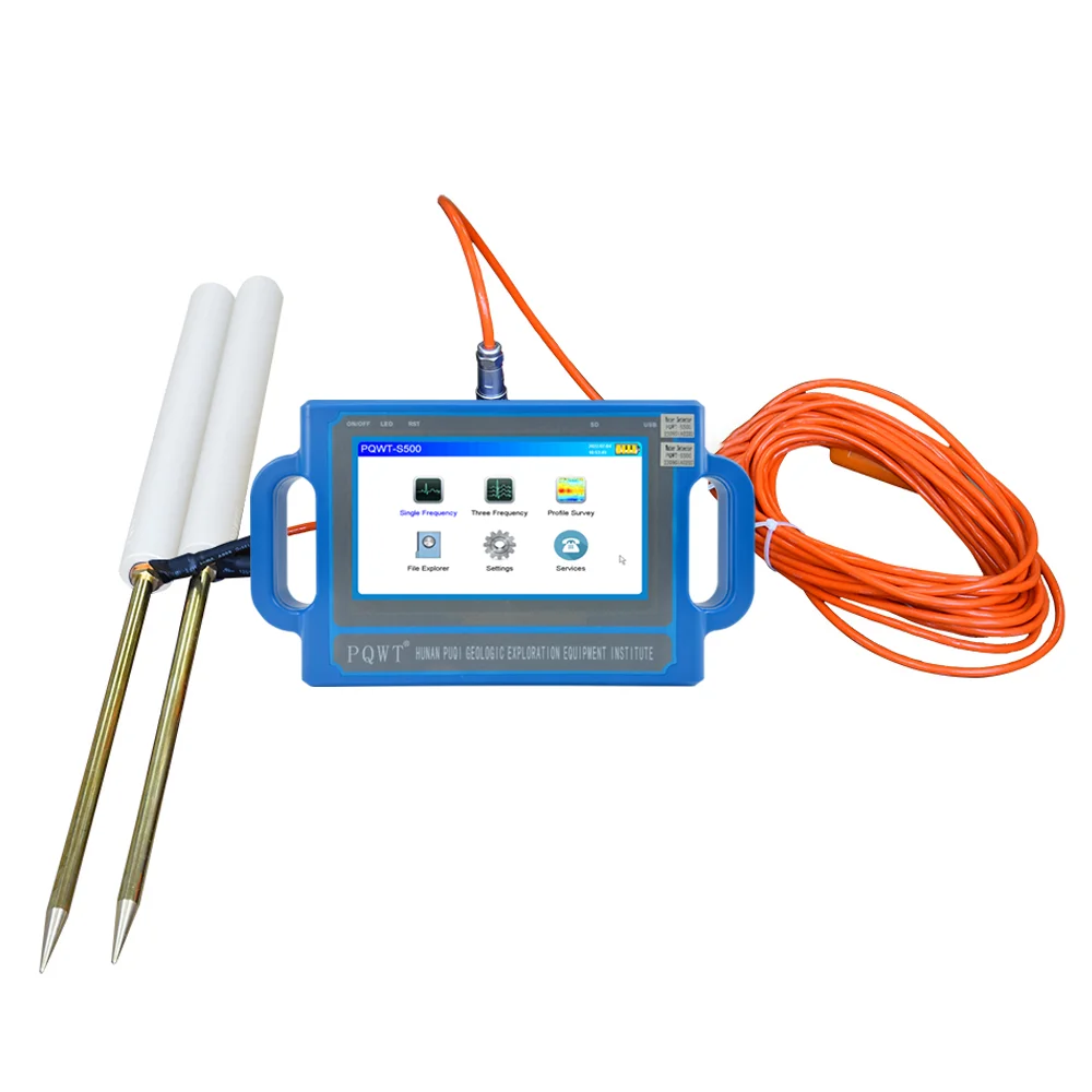China Supplier Ground Water Detector Industrial Metal Water Detectors Machine Deep Underground Water Detector Pqwts300
