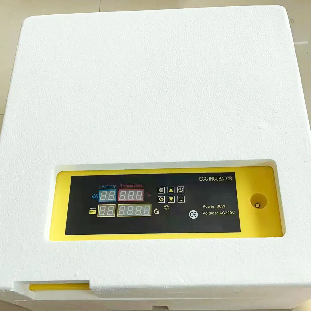 GREAT FARM Portable Small Incubator 36/48/56/72/96/112 Mini Incubator Multifunctional Automatic Egg Incubator Box