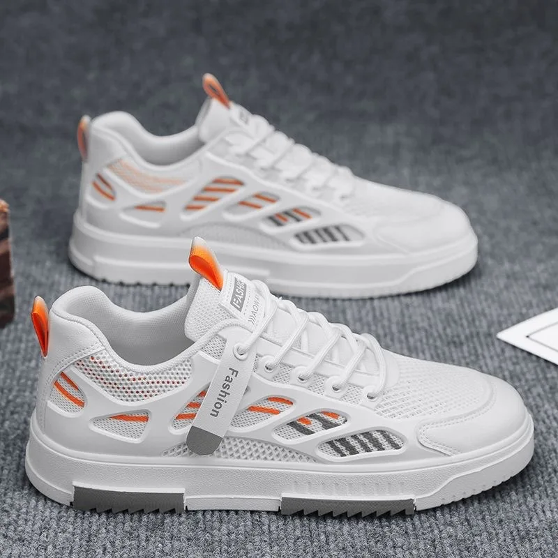 Men's Shoes Summer Breathable New Mesh Sports Board Shoes Men's Summer Soft Bottom Mesh Shoes