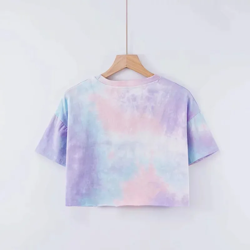 Buy Seattle Seahawks '47 Women's Cambridge Vintage Tubular Tie-Dye Crop Top  - Royal F4348784 Online