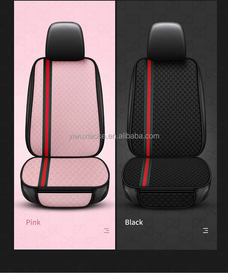 Luxury Full Set Five Seats Portable Flax Fashion Car Seat Protector