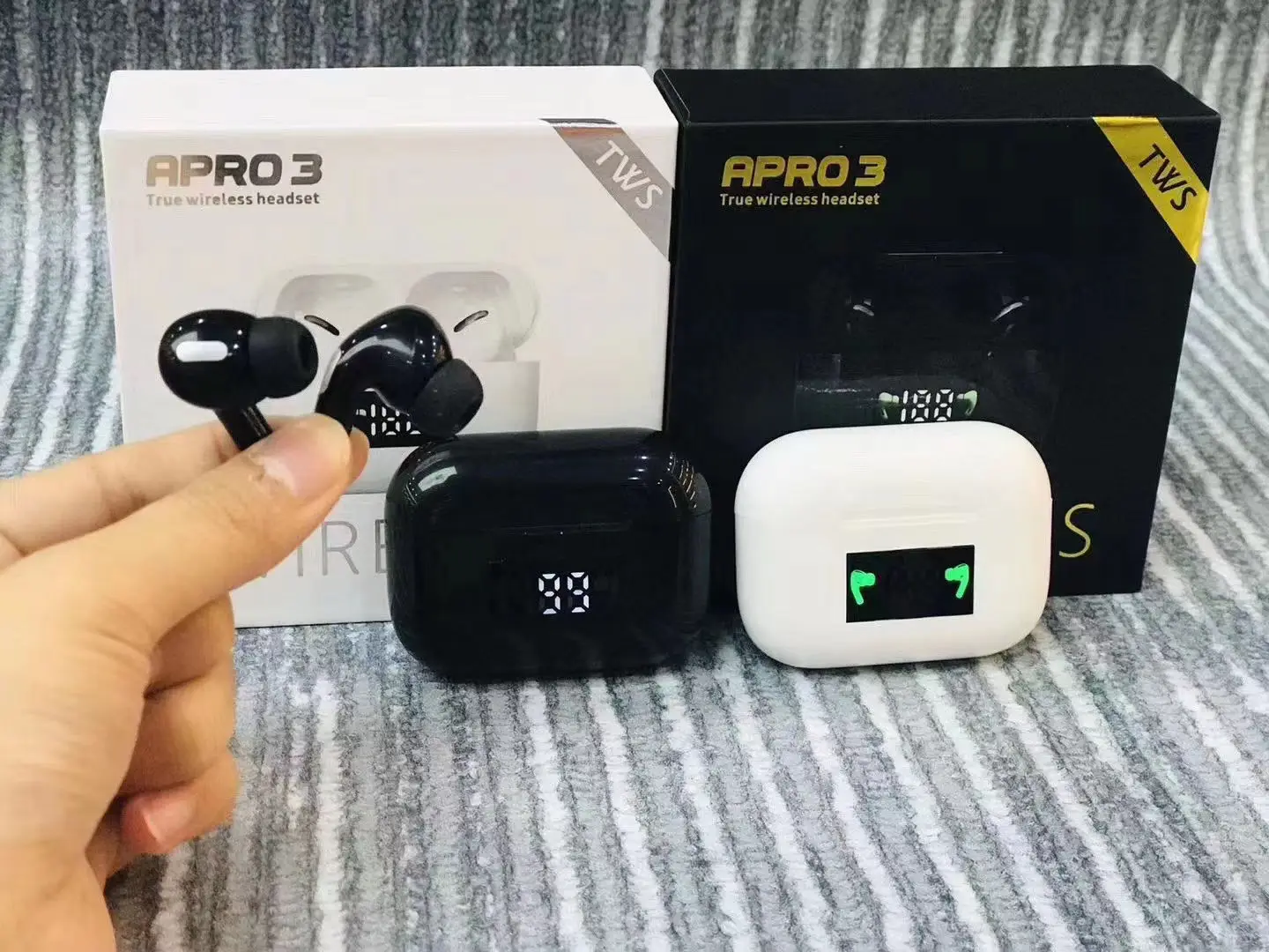 Apro3 Tws Quality Mini Wireless Headset 