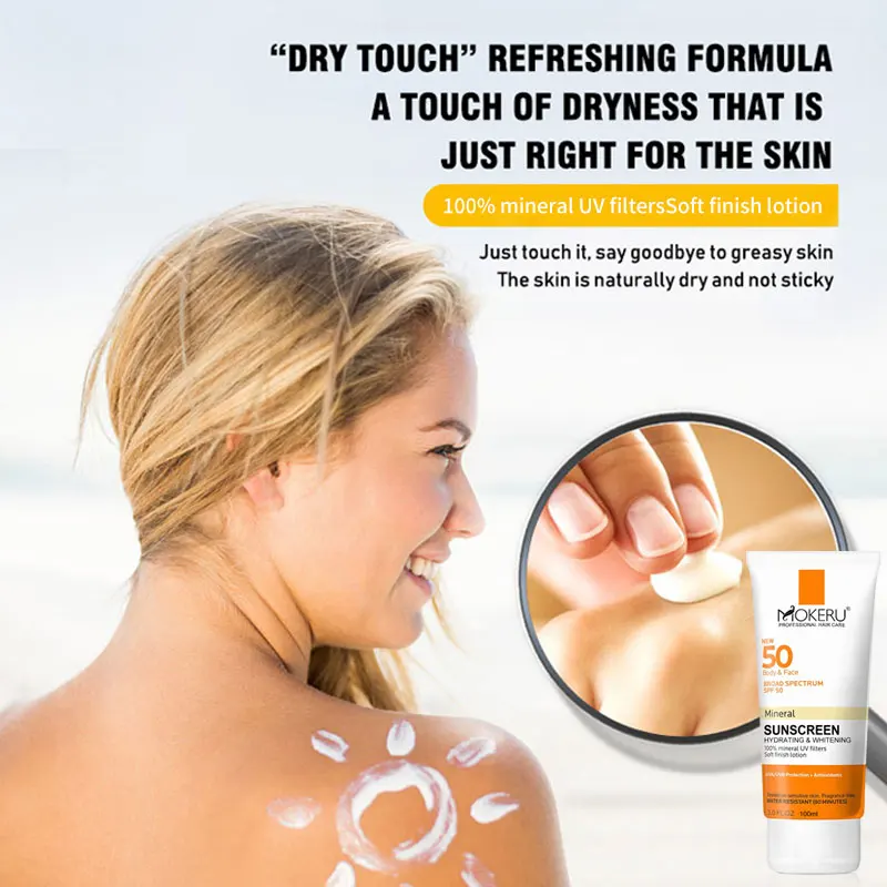 Thin and Light Sunscreen   Moisturizing and Tender Lightweight Isolation SPF 50 Sport Sunscreen