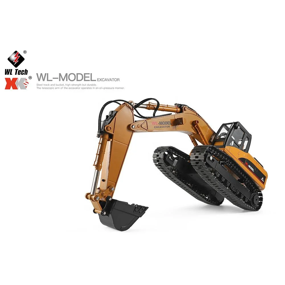 Wltoys 16800 RC Excavator - 23 Channel Road Construction Toy