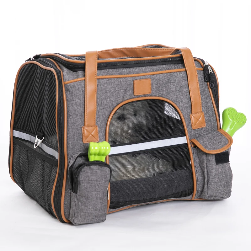 Outdoor Travel Portable Durable Breathable Pet Carrier Bag for Small Medium Dogs Cats factory