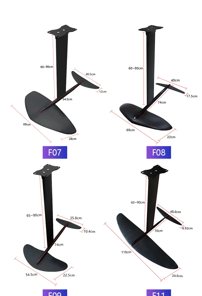 Custom Windsurf F11 Carbon Fiber Kite Mast Wing Foil Surf Surfboard