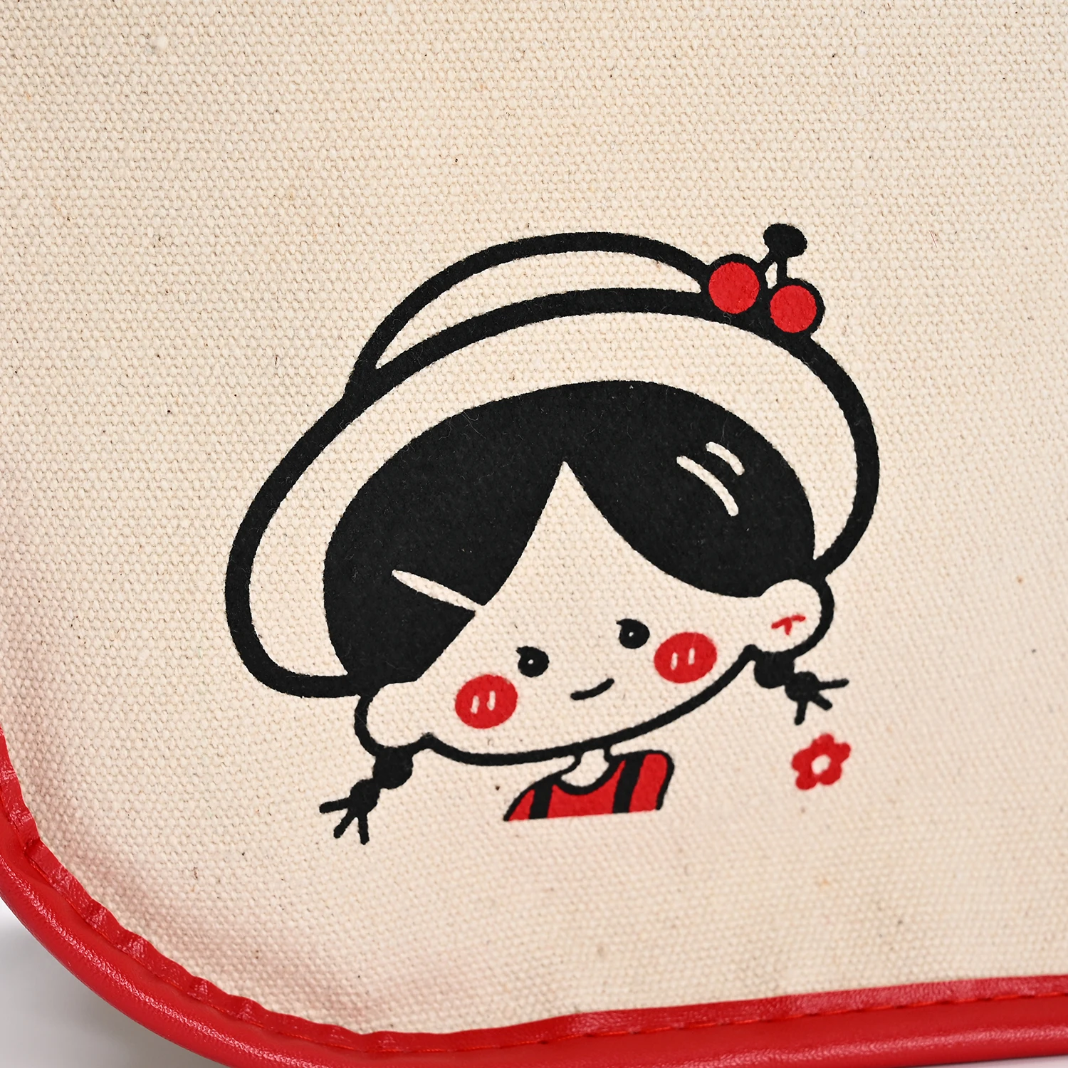 Customized Large Capacity Canvas Bag for Students Cotton Back-to-School Supplies for Book Storage Stationery Blank DIY Pattern factory