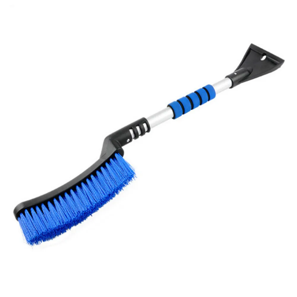 TIIKERI Foam Grip Car Best Snow Brush Extendable snow scraper with brush for car Truck SUV Windshield