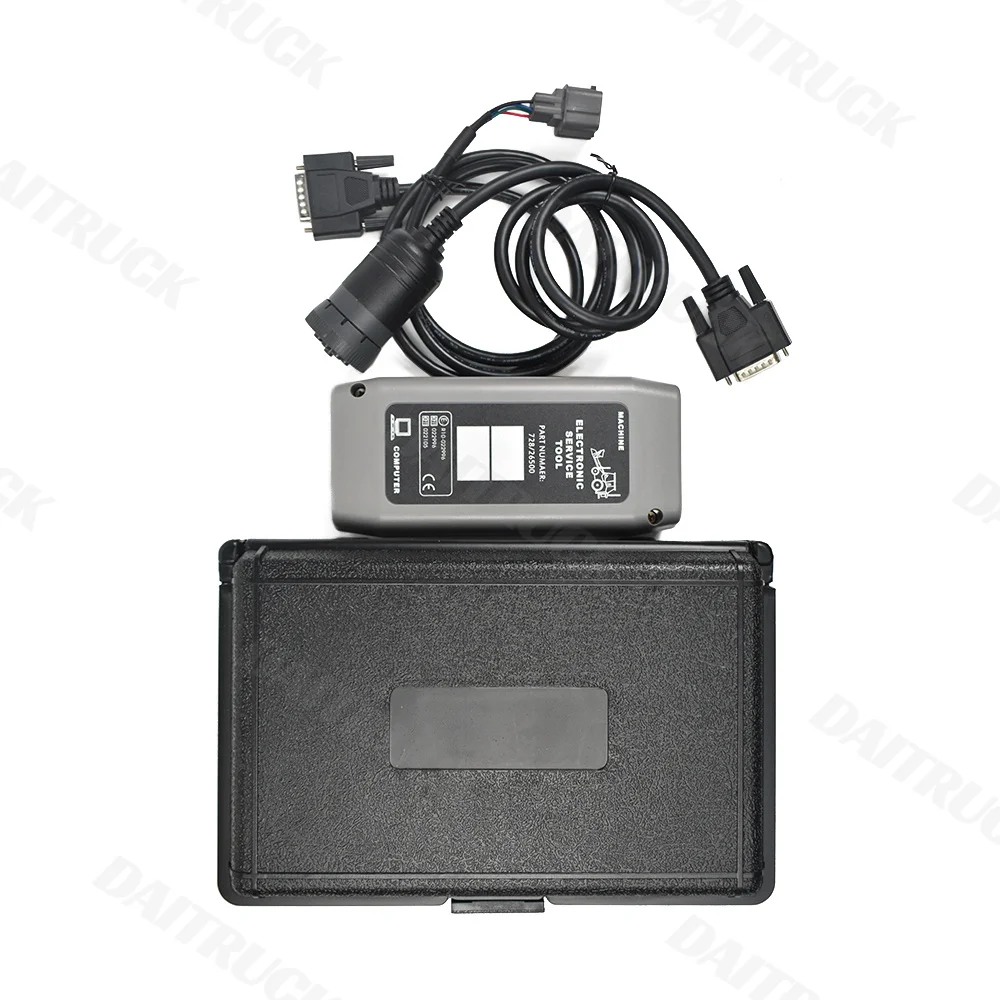 For JCB Electronic Service Tool Interface Wtih 9Pin and 6Pin Cable for JCB Machinery Auto Excavator Diagnosis Scanner