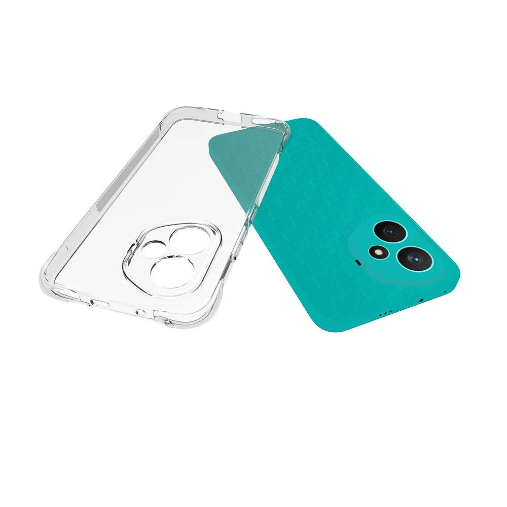 5-in-1 Schutzhülle Für Honor 400 5G – Mit 2x Display- & 2x Objektivschutz + Klare Silikon Case – Transparenter Rundumschutz
