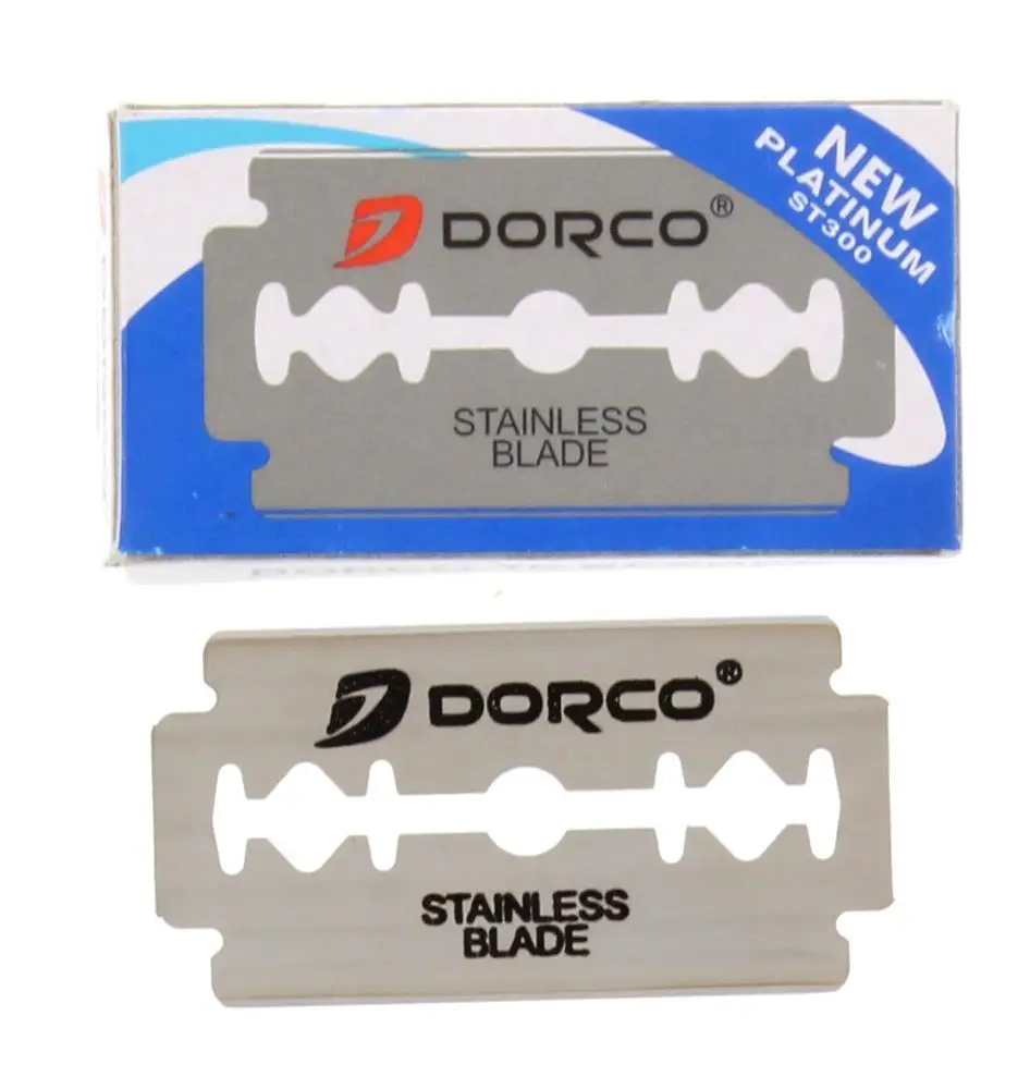 
 Безопасные одноразовые стальные бритвенные лезвия с двойным краем для мужчин  