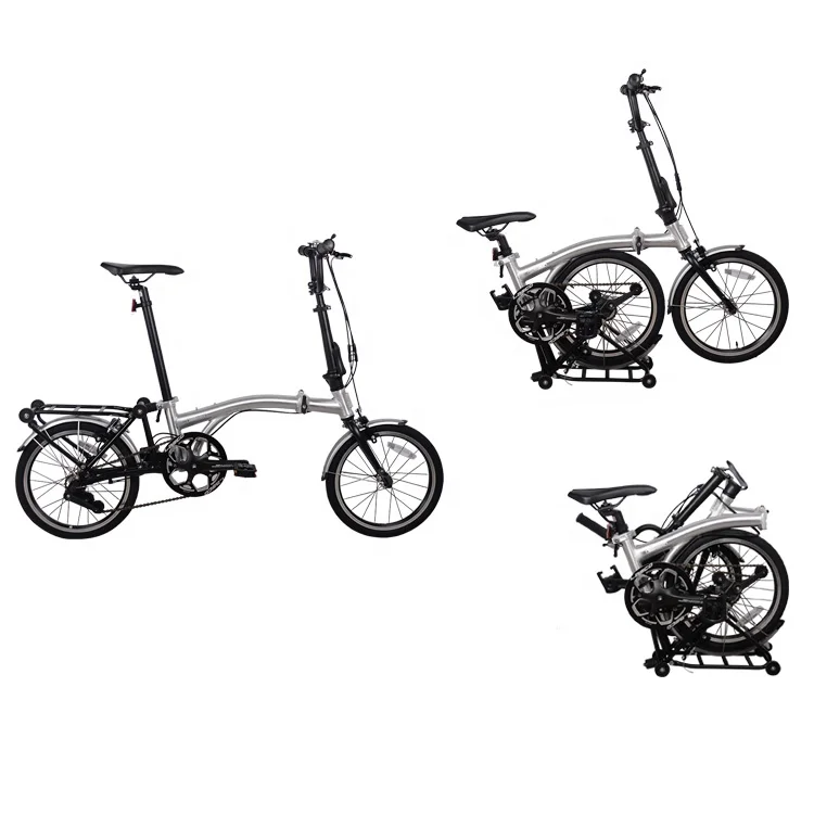 China 16inch Tri Fold Folding Bike Suppliers, 16